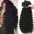 Unprocessed 4Bundles Deal 8-32Inch Loose Deep Wave Raw Brazilian Tissage Virgin Human Isee Hair Wet and Wavy Curly Cheveuxhumain
